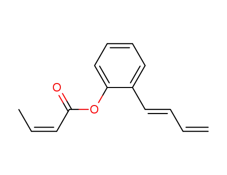 2-(1E,3-butadienyl)phen-1-yl 2Z-butenoate