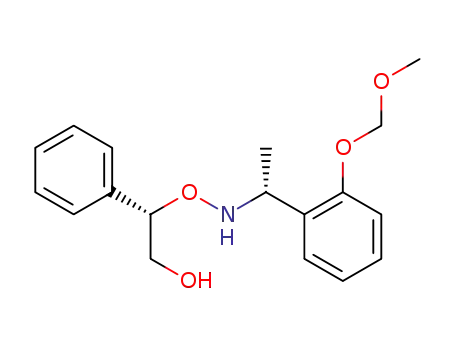 (2S)-2-[({(1R)-1-[2-(methoxymethoxy)phenyl]ethyl}amino)oxy]-2-phenylethanol