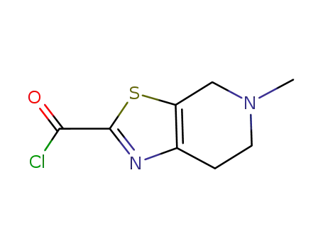 5-methyl-4,5,6,7-tetrahydrothiazolo[5,4-c]pyridine-2-carbonyl chloride