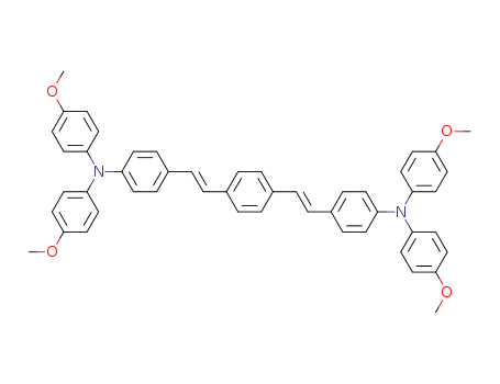 (E,E)-1,4-bis[4-{bis(4-methoxyphenyl)amino}styryl]benzene