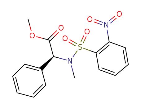 N-methyl-N-(o-nitrobenzenesulfonyl)-L-phenylglycine methyl ester