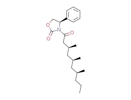 (4R)-3-((3S,5S,7S)-3,5,7-trimethyldecanoyl)-4-phenyloxazolidin-2-one