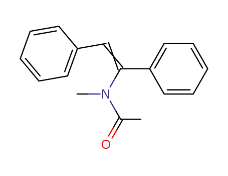 Acetamide, N-(1,2-diphenylethenyl)-N-methyl-