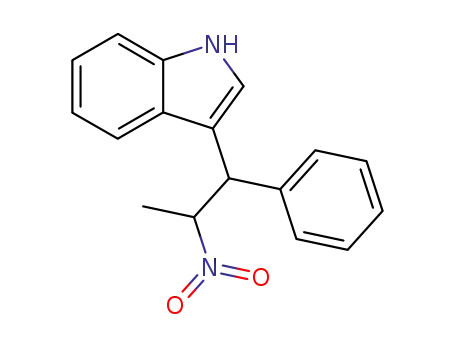 Molecular Structure of 474012-86-7 (1H-Indole, 3-(2-nitro-1-phenylpropyl)-)