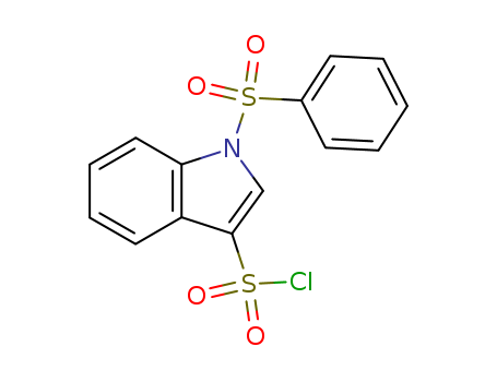 1-(Phenylsulfonyl)-1H-indole-3-sulfonyl chloride