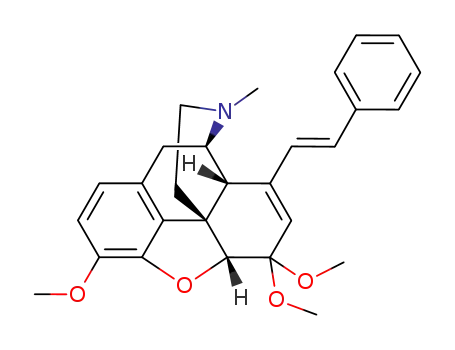 (8β)-8-[(1E)-2-phenylethenyl]codeinone dimethyl ketal