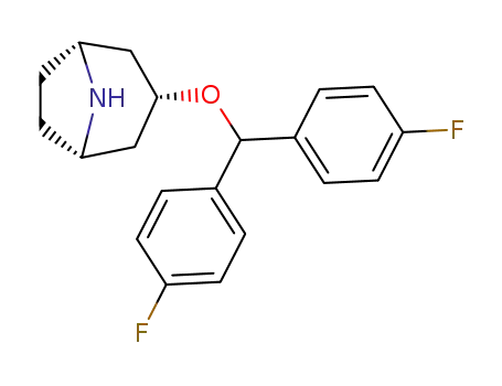 8-Azabicyclo[3.2.1]octane, 3-[bis(4-fluorophenyl)methoxy]-, (3-endo)-