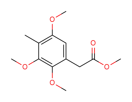 methyl 2,3,5-trimethoxy-4-methylphenylacetate