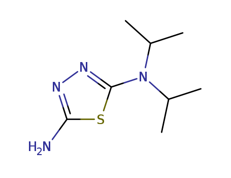 2-Amino-5-diisopropylamino-1,3,4-thiadiazole