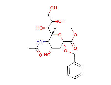 N-아세틸-2-O-벤질-뉴라민산 메틸 에스테르