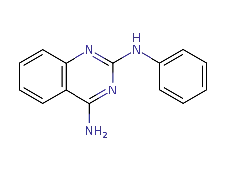 Molecular Structure of 139308-45-5 (N2-PHENYL-2,4-QUINAZOLINEDIAMINE HYDROCHLORIDE)