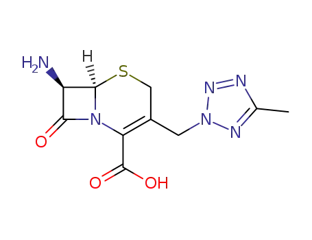 (6R,7R)-7-アミノ-3-[(5-メチル-2H-テトラゾール-2-イル)メチル]-8-オキソ-5-チア-1-アザビシクロ[4.2.0]オクタ-2-エン-2-カルボン酸
