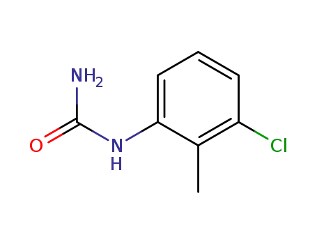 Molecular Structure of 98490-67-6 (3-CHLORO-2-METHYLPHENYLUREA)