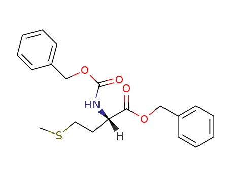 Molecular Structure of 139474-73-0 (L-Methionine, N-[(phenylmethoxy)carbonyl]-, phenylmethyl ester)