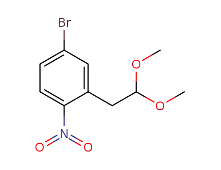 4-Bromo-2-(2,2-dimethoxyethyl)-1-nitrobenzene