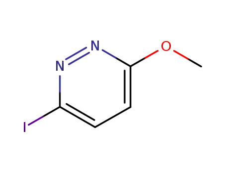 Molecular Structure of 17321-35-6 (3-Iodo-6-methoxypyridazine)