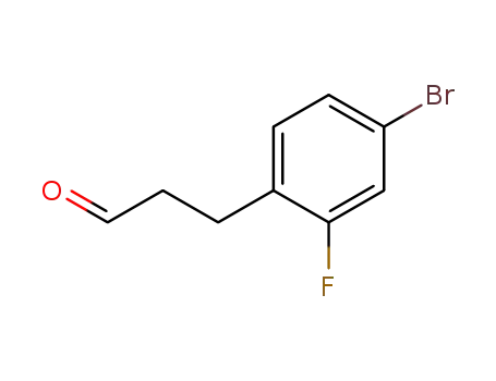 Benzenepropanal, 4-broMo-2-fluoro-