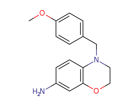 7-amino-3,4-dihydro-4-(p-methoxybenzyl)-2H-1,4-benzoxazine