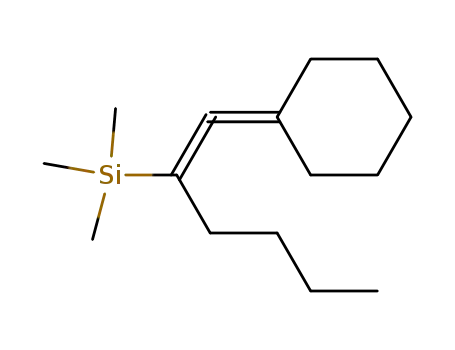 Cyclohexane, [2-(trimethylsilyl)-1-hexen-1-ylidene]-
