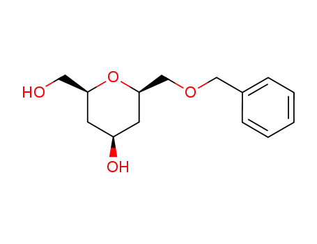 (2R,4S,6S)-2-Benzyloxymethyl-6-hydroxymethyl-tetrahydro-pyran-4-ol