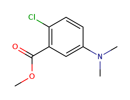 Benzoic acid, 2-chloro-5-(dimethylamino)-, methyl ester