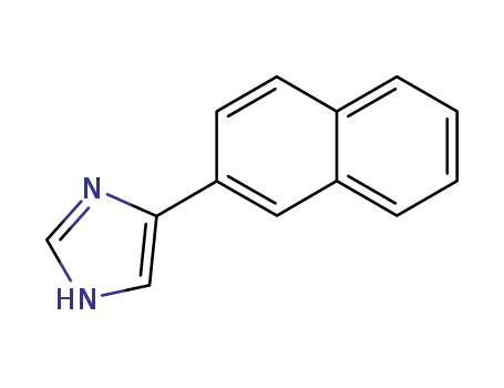Molecular Structure of 54532-16-0 (4<sup>(5)</sup>-(2-naphthyl)-1H-imidazole)