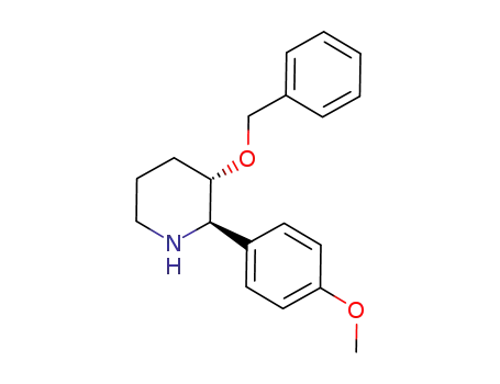 (2R,3S)-3-benzyloxycarbonyl-2-p-methoxyphenylpiperidine