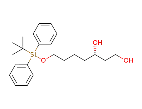 (S)-7-(tert-butyldiphenylsilyloxy)heptane-1,3-diol