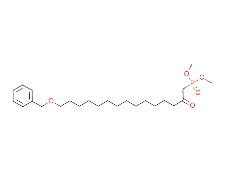 dimethyl 15-(benzyloxy)-2-oxopentadecylphosphonate