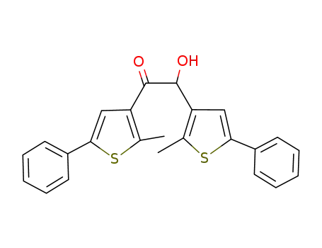 1,2-bis(2’-methyl-5’-phenylthien-3’-yl)-2-hydroxy-1-ethanone