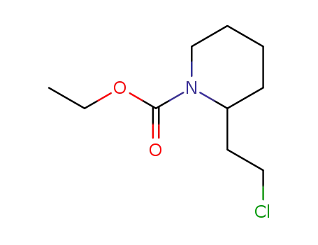 2-(2-클로로-에틸)-피페리딘-1-카르복실산 에틸 에스테르