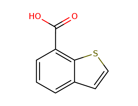 Benzo[b]thiophene-7-carboxylic acid cas no. 10134-98-2 98%