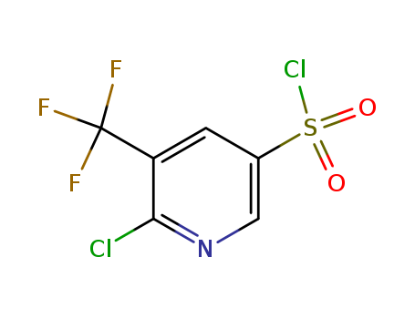 6-chloro-5-(trifluoromethyl)pyridine-3-sulfonyl chloride