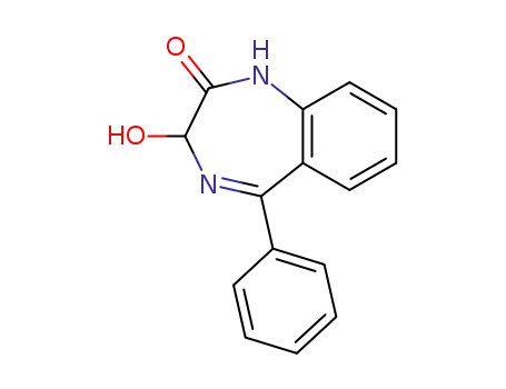 Molecular Structure of 13127-21-4 (3-HYDROXY-5-PHENYL-1,3-DIHYDRO-BENZO[E][1,4]DIAZEPIN-2-ONE)