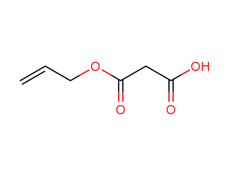 Molecular Structure of 113240-46-3 (Propanedioic acid, mono-2-propenyl ester)
