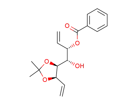 1,2,7,8-tetradeoxy-3-benzoyl-5,6-O-isopropylidene-D-allo-octa-1,7-dienitol