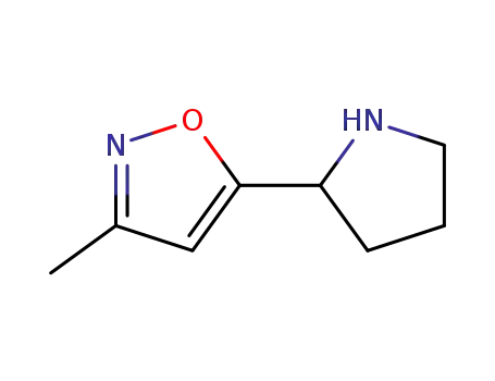 이속사졸, 3-메틸-5-(2-피롤리디닐)-