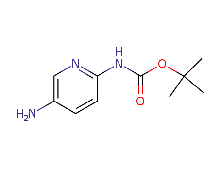 Molecular Structure of 220731-04-4 (Carbamic acid, (5-amino-2-pyridinyl)-, 1,1-dimethylethyl ester (9CI))