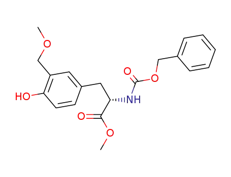 N-(benzyloxycarbonyl)-3-(methoxymethyl)-(S)-tyrosine methyl ester