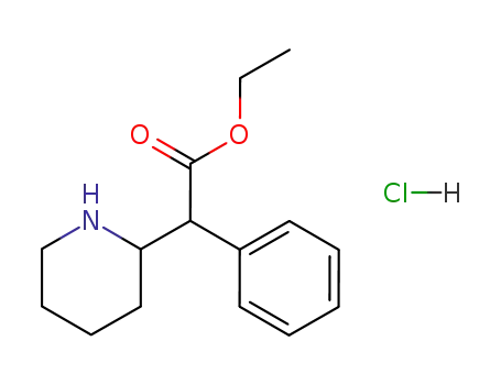 2-피페리딘아세트산, α-페닐-, 에틸 에스테르, 염산염(1:1)