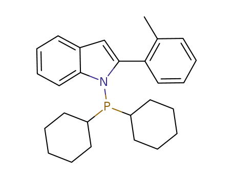 1-(Dicyclohexylphosphanyl)-2-(2-methylphenyl)-1H-indole
