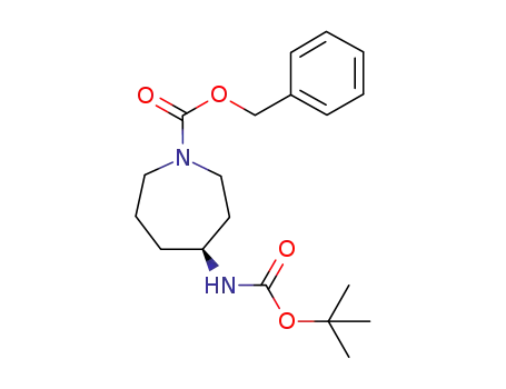 benzyl (4S)-4-tert-butoxycarbonylaminoazepane-1-carboxylate