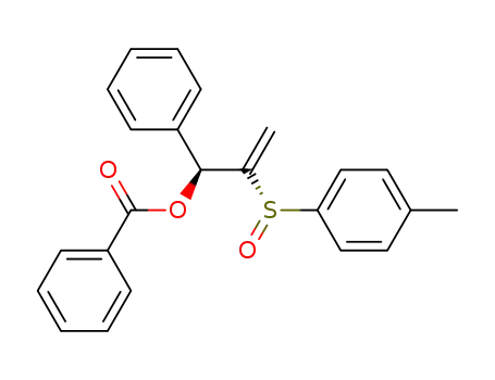 (3S,S<sub>S</sub>)-3-benzoyloxy-3-phenyl-2-(p-tolylsulfinyl)-1-propene