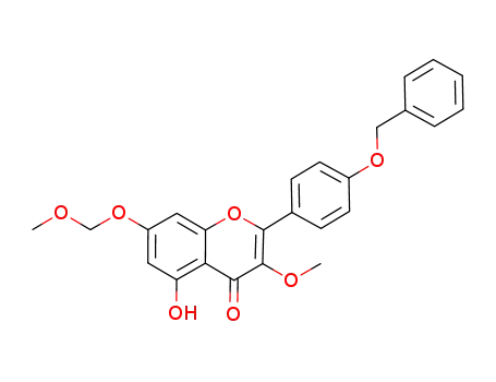 4'-benzyloxy-5-hydroxy-3-methoxy-7-(methoxymethyloxy)flavone