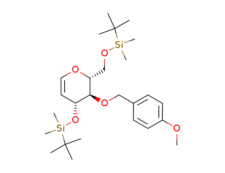 3,6-O-di-tert-butyldimethylsilyl-4-O-p-methoxybenzyl-D-glucal