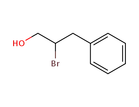 Molecular Structure of 66820-58-4 (2-bromo-3-phenylpropan-1-ol)