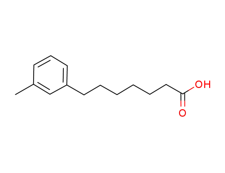 Molecular Structure of 945414-16-4 (7-(M-tolyl)heptanoic acid)