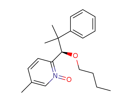 (R)-5-methyl-1-(1-butoxy-2-methyl-2-phenylpropyl)pyridine N-oxide