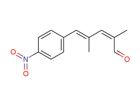 2,4-dimethyl-5-(4-nitro-phenyl)-penta-(Z)-2,(E)-4-dienal