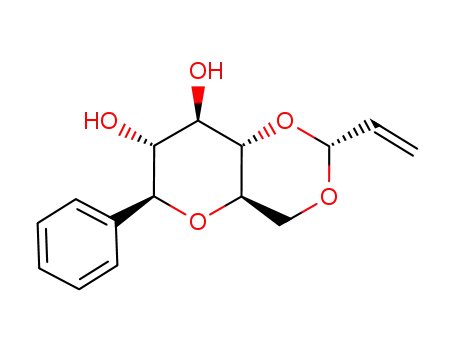 Molecular Structure of 946411-12-7 ((R)-4,6-O-prop-2-enylidene-β-D-glucopyranosylbenzene)
